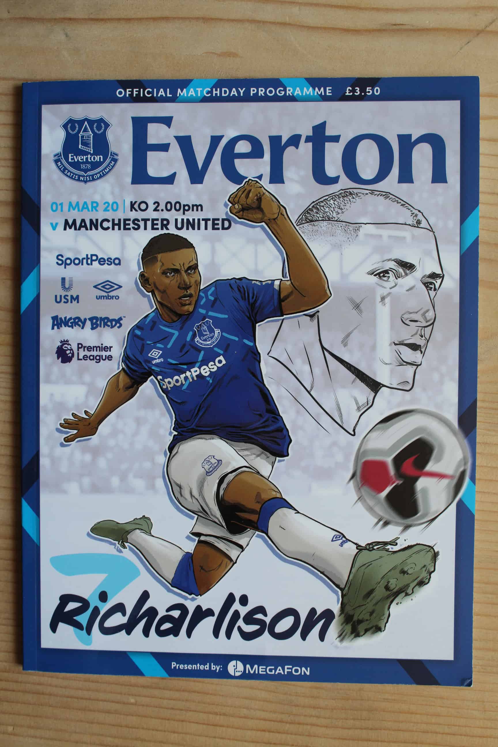 Everton FC v Manchester United FC